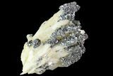 Marcasite Crystals On Bladed Barite - Morocco #84864-1